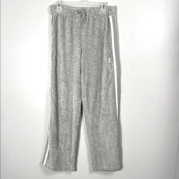 Baby Phat Velour Track Pants with side stripe size Large - Picture 1 of 7